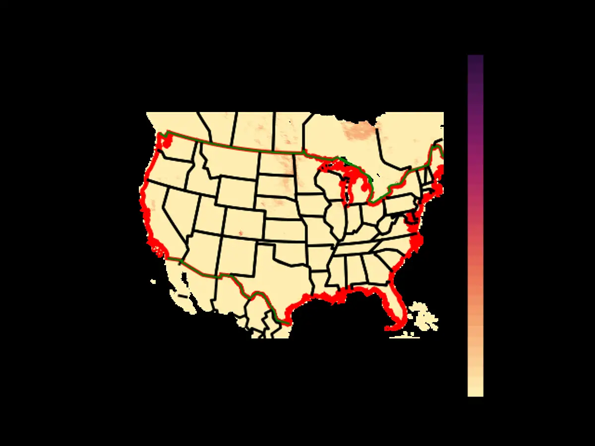 US Range Map for the American Bittern in the SUMMER